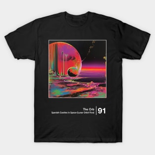 The Orb / Minimal Style Sci-Fi Graphic Artwork T-Shirt